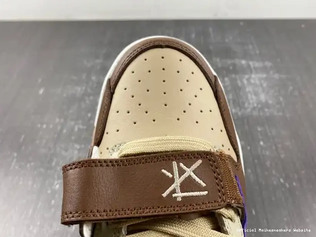 Official Maikesneakers CUT SCOTT CHECK FZ8117-900 X THE JORDAN TRAVIS 0420